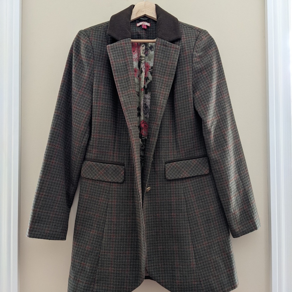 Joe Browns Wool Blend Coat/ Longline Jacket - US size 6/ UK size 10/ Medium